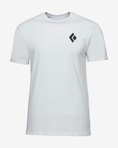 Camiseta Black Diamond Equipment For Alpinist manga corta blanco puro