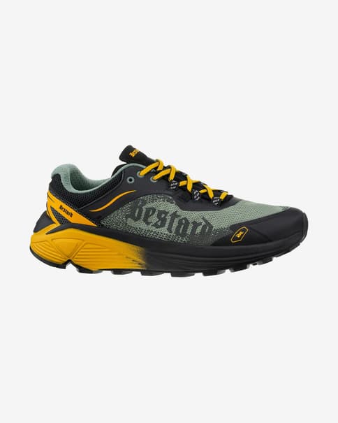 Zapatillas Bestard Guepard verde amarillo negro