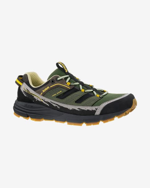 Zapatillas Bestard Coolwave verde oliva amarillo