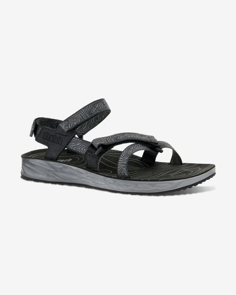 Sandalias Bestard Trail negro gris