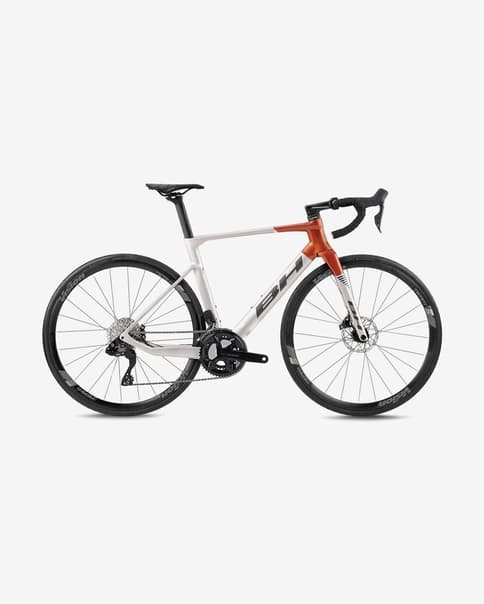 Bicicleta Carretera BH RS1 4.0 blanco naranja