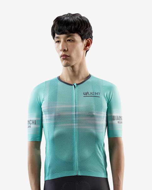 Bianchi Milano Ultralight Short Sleeve Jersey Sky Blue