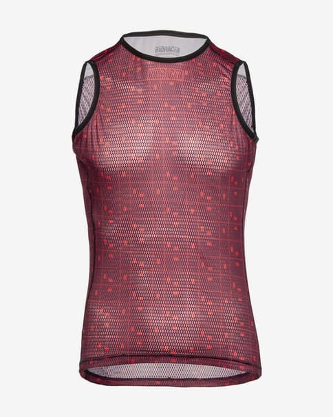 Camiseta interior Bioracer NS sin mangas rojo