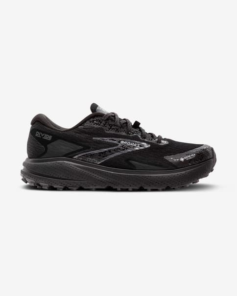 Ténis Brooks Divide 5 Medium GORE-TEX preto