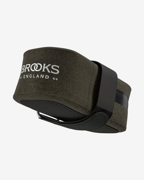 Ciemnozielona torba podsiodłowa Brooks England Scape Pocket