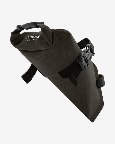Torba podsiodłowa Brooks England Scape Roll w kolorze ciemnozielonym