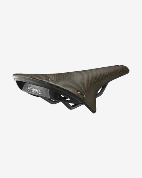 Sillín Brooks England Cambium C17 Standard verde marrón