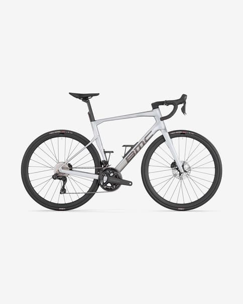 Bicicleta Carretera BMC Roadmachine 01 FOUR gris