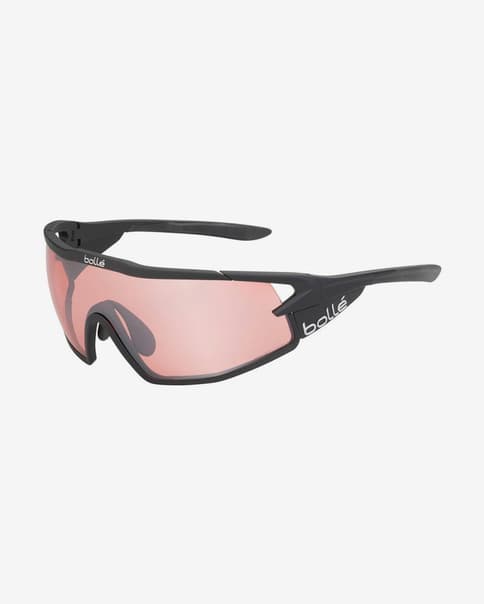 Gafas Bollé B-Rock negro con lentes fotocromáticas rosa