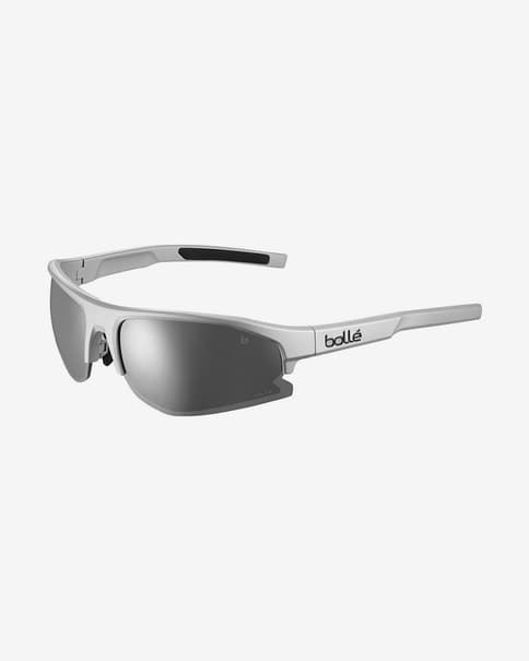 Gafas Bollé Bolt 2.0 plata con lentes polarizadas gris