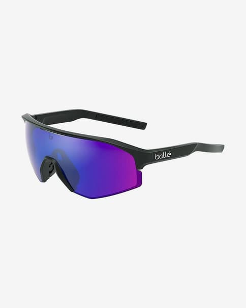 Gafas Bollé Lightshifter XL negro mate con lentes violeta azul