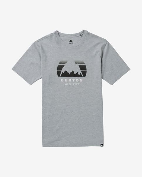 T-shirt Burton Underhill à manches courtes gris