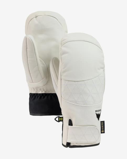 Manoplas Burton Gondy GORE-TEX Leather blanco mujer
