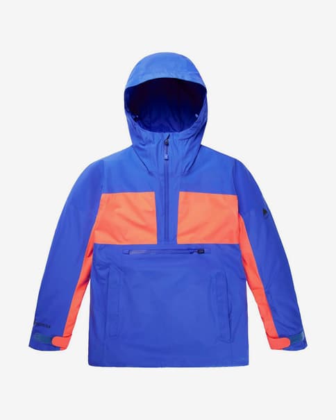 Chaqueta con capucha Burton Pillowline GORE-TEX 2L azul naranja mujer
