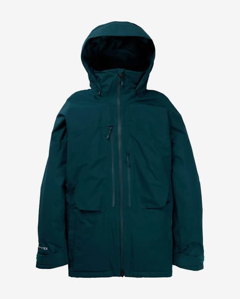 Chaqueta con capucha Burton Pillowline GORE-TEX 2L verde esmeralda oscuro mujer