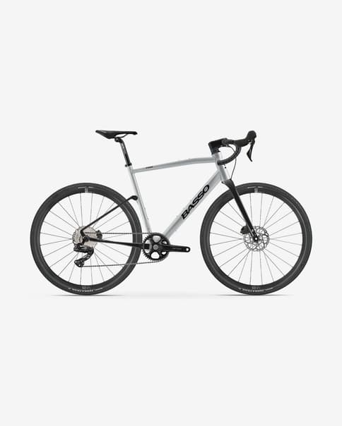 Bicicleta Gravel Basso Tera Shimano GRX 610 1x12V MX25 gris