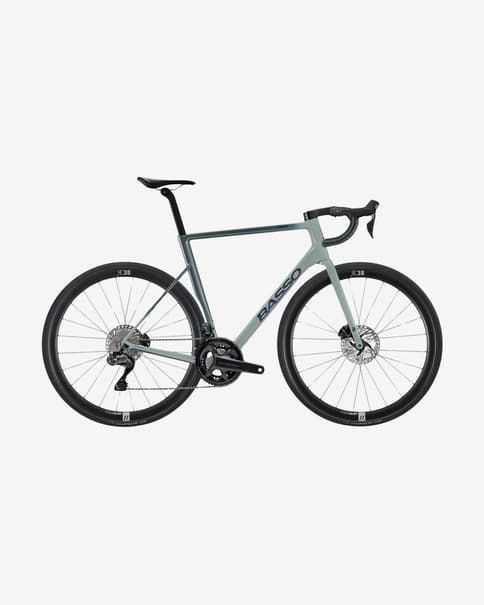 Bicicleta Carretera Basso Astra Shimano Ultegra Di2 Microtech MR Lite gris