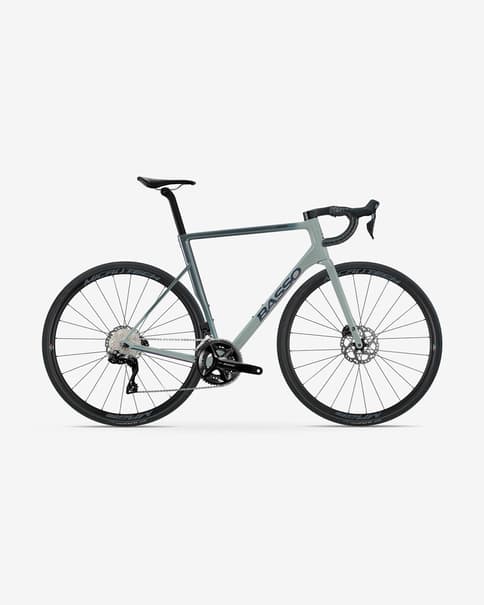 Bicicleta Carretera Basso Astra Shimano 105 Di2 Microtech MR Lite gris