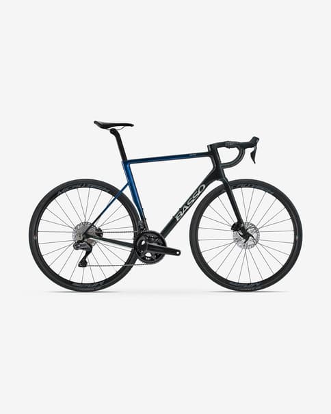 Bicicleta Carretera Basso Astra Shimano Ultegra Di2 Microtech MR Lite negro azul