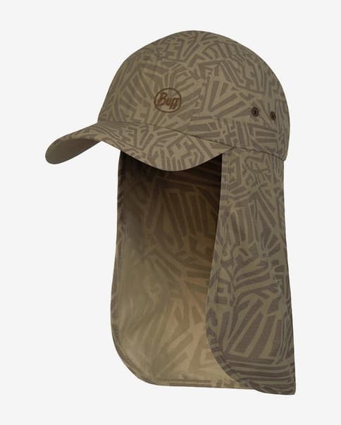 Gorra Buff Bimini Cap Stony Brindle marrón infantil