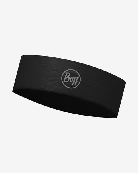 Bandeau Buff Coolnet UV+ Slim Headband R-Solid Black noir