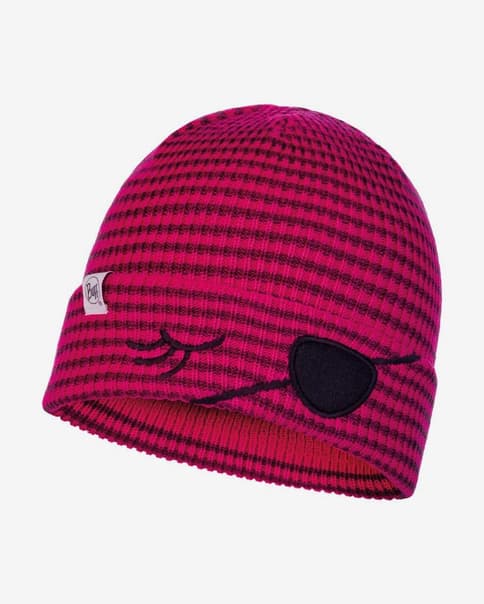 Gorro Buff Knitted Hat Child Funn Pirate rosa infantil
