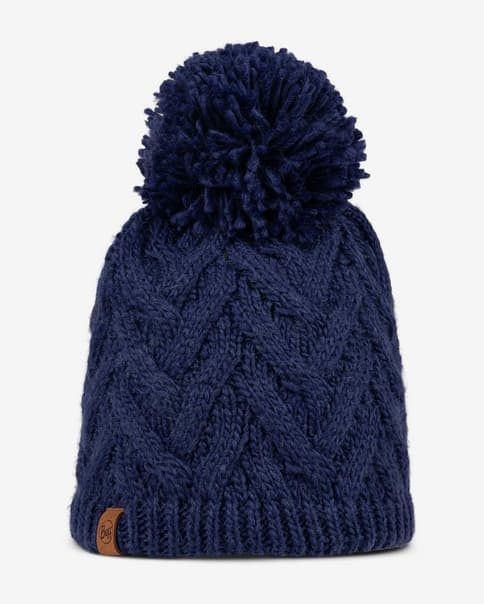 Gorro Buff Knitted Polar Hat Caryn Cru azul océano mujer