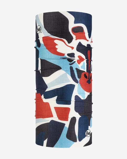 Buff CoolNet UV+ azul blanco rojo infantil