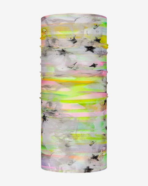 Buff CoolNet UV+ gris amarillo infantil