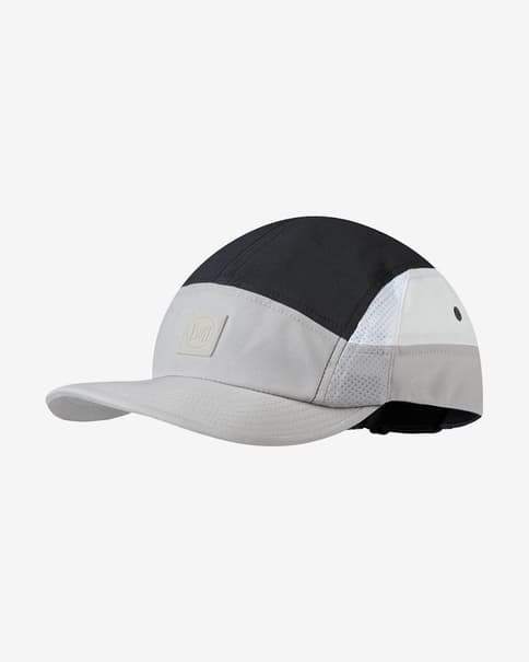 Casquette Buff 5 Panel gris noir blanc