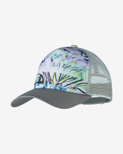 Gorra Buff Trucker gris lila azul infantil
