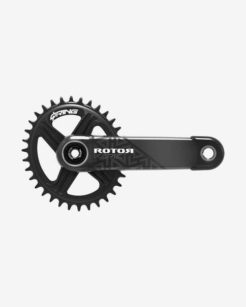 Tretkurbeln Rotor Kapic Carbon schwarz
