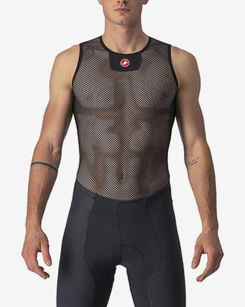 Camiseta interior Castelli Core Mesh 3 sin mangas negro