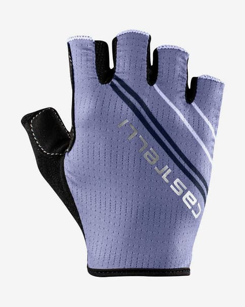 Guantes Castelli Dolcissima 2 violeta azulado negro mujer