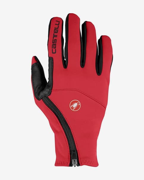 Castelli Estremo Windstopper Rosso Corsa Gloves | Deporvillage