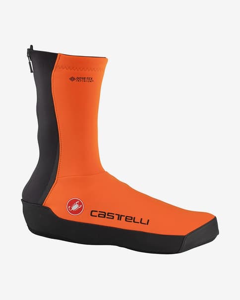 Cubrezapatillas Castelli Intenso UL GORE-TEX INFINIUM™ naranja negro