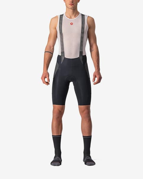 Castelli Free Unlimited Trägerhose schwarz
