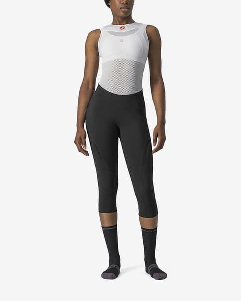 Culote pirata sin tirantes Castelli Velocissima 3 negro intenso mujer