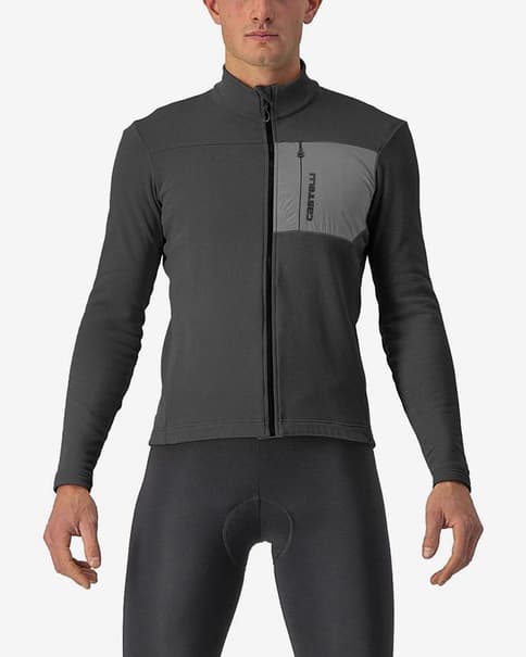 Castelli Unlimited Trail Langarmtrikot dunkelgrau