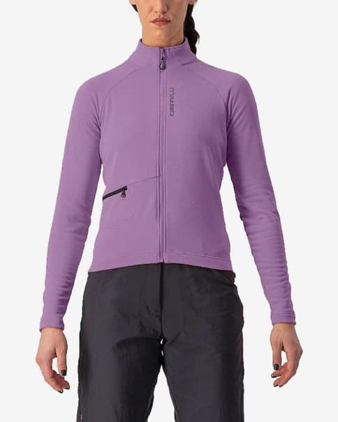 Castelli Unlimited Trail Damen Langarmtrikot hellviolett