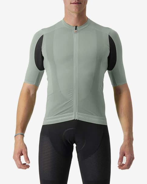 Maillot Castelli Superleggera 3 manga corta verde pálido
