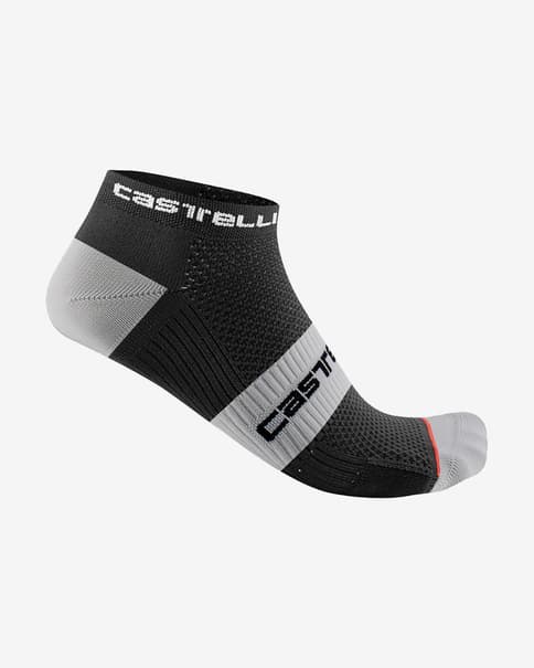 Calcetines Castelli Lowboy 2 negro blanco
