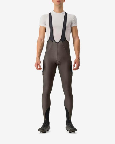 Culote largo Castelli Unlimited Trail gris asfalto