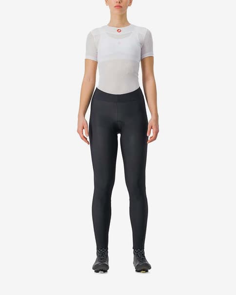 Culote largo sin tirantes Castelli Entrata negro intenso mujer