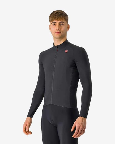 Castelli Aero Race long sleeve jersey pure black