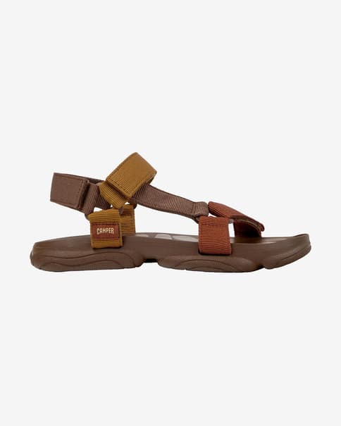 Sandali Camper Karst marrone cioccolato