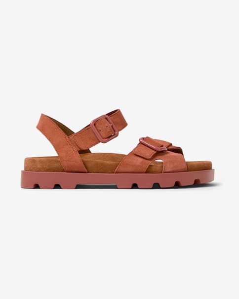 Sandalen Camper Brutus vrouw rood