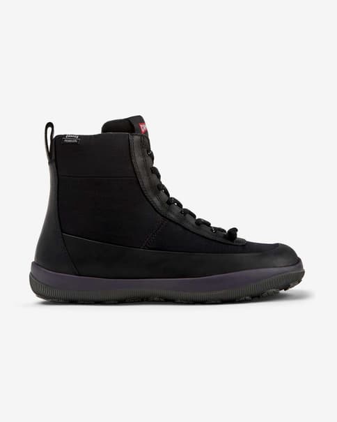 Botas Camper Peu Pista Medium negro violeta mujer