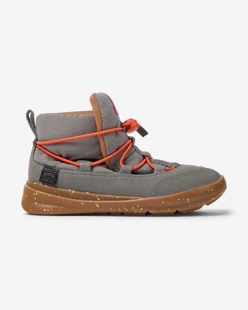 Botas Camper Ergo gris naranja infantil