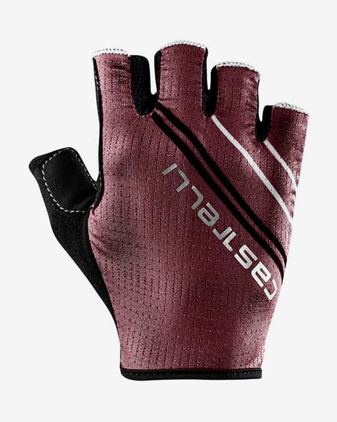 Guantes Castelli Dolcissima 2 burdeos negro mujer